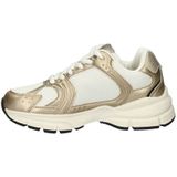 Nelson - Kids Dad Sneakers - Sneakers - Wit - Imitatieleer/Mesh