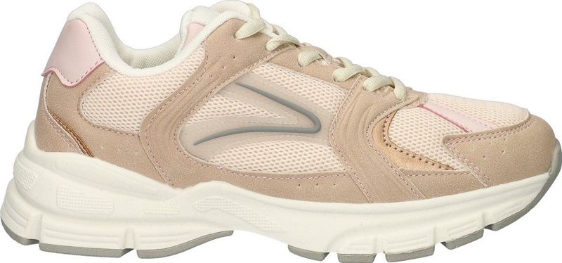 Nelson - Chunky Sneakers - Dames - Imitatieleer en Mesh-Textiel