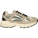 Nelson - Dames Sneaker - Chunky - Zwart - Imitatieleer/Mesh