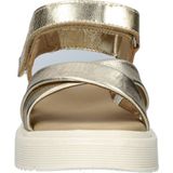 Nelson - Meisjes Sandaal - Leer - Metallic - Plateauzool