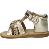 Nelson - Kids - Sandalen - Metallic - Leren Voetbed