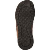 Nelson - Heren Slipper - Bruin - Gewaxt Leer/Textiel