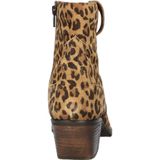 Nelson - Enkellaarsjes - Panterprint - Suède - Gevoerd met Textiel