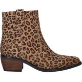 Nelson - Enkellaarsjes - Panterprint - Suède - Gevoerd met Textiel