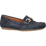Nelson - Dames Loafer - Blauw - Suède - Uitneembaar Voetbed
