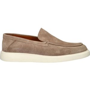 Nelson - Loafers - Taupe - Suède - Leren Voering
