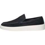 Nelson - Heen Loafer - Suède - Gevoerd met Leer - Rubberen Loopzool