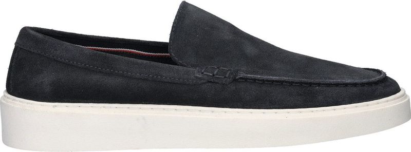 Nelson - Heen Loafer - Suède - Gevoerd met Leer - Rubberen Loopzool