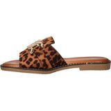 Dolcis - Dames Slippers - Animal Print - Imitatieleer - Foam-voetbed