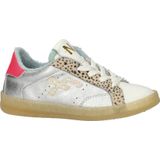 Nelson - Kids Sneakers - Leer - Metallic - Ponyhaar-details