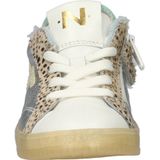 Nelson - Kids Sneakers - Leer - Metallic - Ponyhaar-details