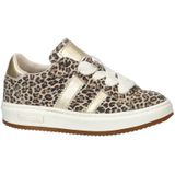 Nelson - Kids Casual Sneakers - Panterprint - Suède - Ademend