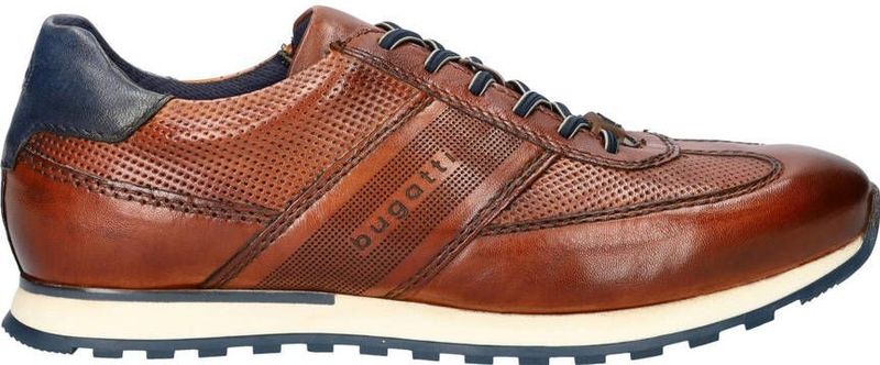 Bugatti - Lage Sneakers - Heren Sneaker - Zwart - Leer