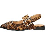 Nelson - Shoecolate - Instapper - Panter Print - Suedine