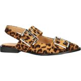 Nelson - Shoecolate - Instapper - Panter Print - Suedine