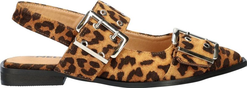 Nelson - Shoecolate - Instapper - Panter Print - Suedine