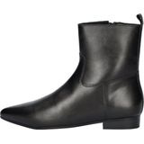 Merk - Model - Enkellaarsjes - Zwart - Leer