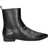 Merk - Model - Enkellaarsjes - Zwart - Leer