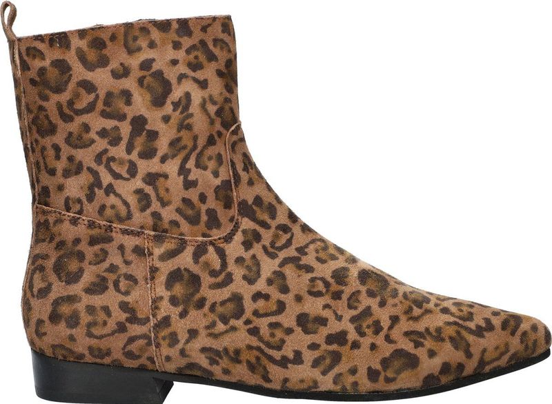 Nelson dames enkellaars - Leopard