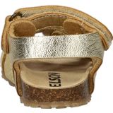 Nelson - Kids Sandalen - Leer - Metallic - Verstelbare Banden - Voorgevormd Voetbed