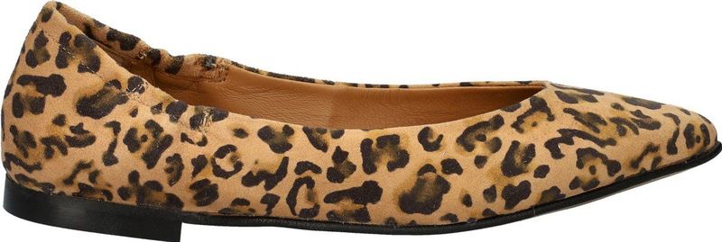Nelson - Ballerina - Leopard - Suède - Leren Voetbed
