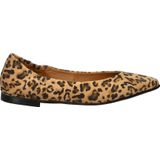 Nelson - Ballerina's - Panterprint - Beige - Suède