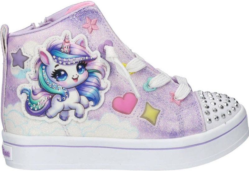 Skechers - Sneakers - Lila - Met Lichtjes