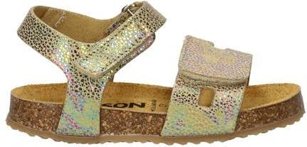 Nelson - Kids Sandalen - Suède - Metallic - Verstelbare Banden