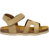 Nelson - Kindersandaal - Suède - Klittenbandsluiting - Gevoerd met Leer