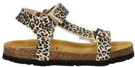 Nelson - Kids Sandalen - Panterprint - Suède - Leer