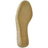 Nelson - Dames Espadrille - Goud - Leer - Imitatieleer Voering