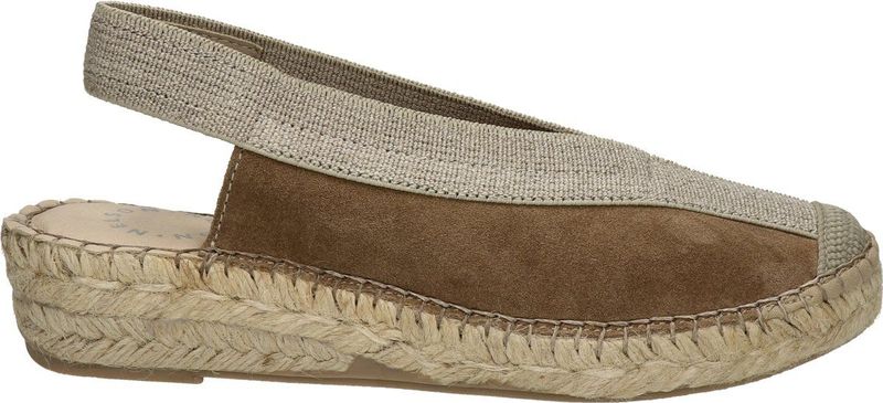 Nelson - Espadrilles - Suède - Imitatieleer - Rubberen Loopzool
