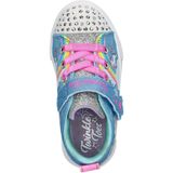 Skechers - Sneakers - Blauw/Roze - Met Lichtjes