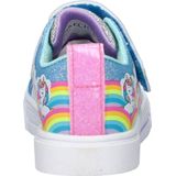 Skechers - Sneakers - Blauw/Roze - Met Lichtjes