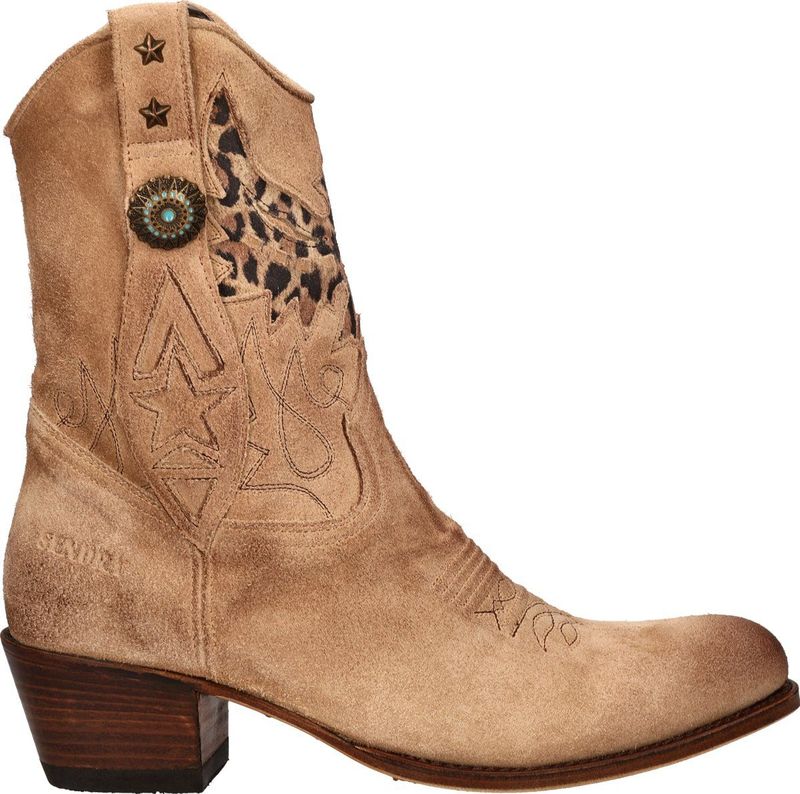 Sendra - Debora Insa - Cowboylaarzen - Zwart - Leer