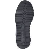 Bugatti - Lage Sneakers - Leren Schoen - Zwart - Uitneembaar Voetbed