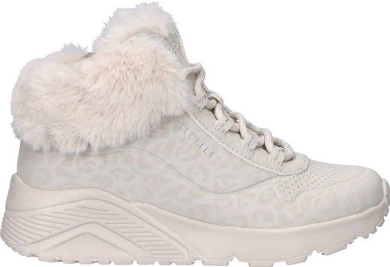 Skechers - Uno - Sneaker - Imitatieleer - Chunky Hak - Zacht Gevoerd