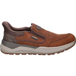 Rieker - Leren Instappers - Cognac
