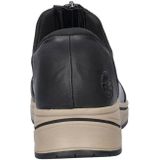 Rieker - Ready to go - Instappers - Zwart - Imitatieleer/Textiel