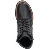 Rieker - Veterboots - Imitatieleer - Panterdetail - Antistress-voetbed