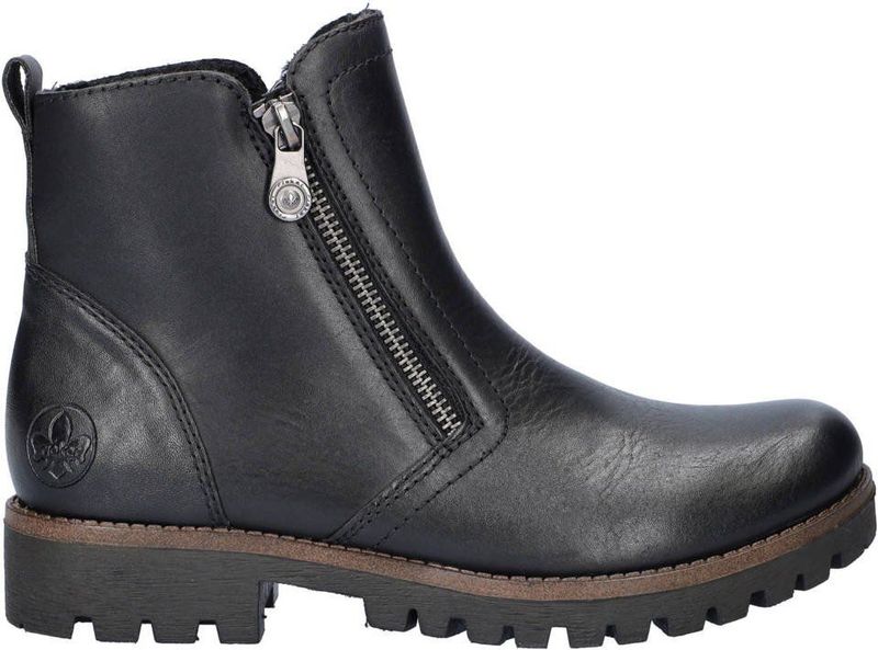 Rieker - Rits- & Gesloten Boots - Dames - Gevoerd met Fake Fur - Antistress-Voetbed