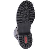 Rieker - Veterboot - Panterprint - Imitatieleer - Antistress-voetbed