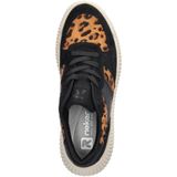 Rieker - Lage Sneakers - Panter Print - Chunky Loopzool - Antistress Voetbed