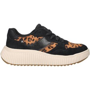 Rieker - Lage Sneakers - Panter Print - Chunky Loopzool - Antistress Voetbed