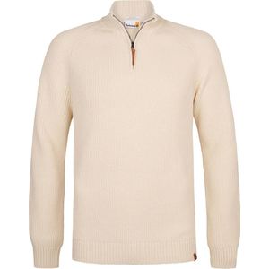 Timberland - Gebreide Trui - Ecru - Regular Fit - Lange Mouwen