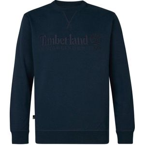 Timberland - Sweater - Blauw - Regular Fit - Ronde Hals