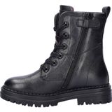 Nelson - Kids - Veterboots - Leer - Met Hartjes - Zwart