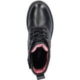 Nelson - Kids - Veterboots - Leer - Met Hartjes - Zwart