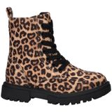 Nelson - Veterboots - Panterprint - Meisjes