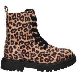 Nelson - Veterboots - Panterprint - Meisjes